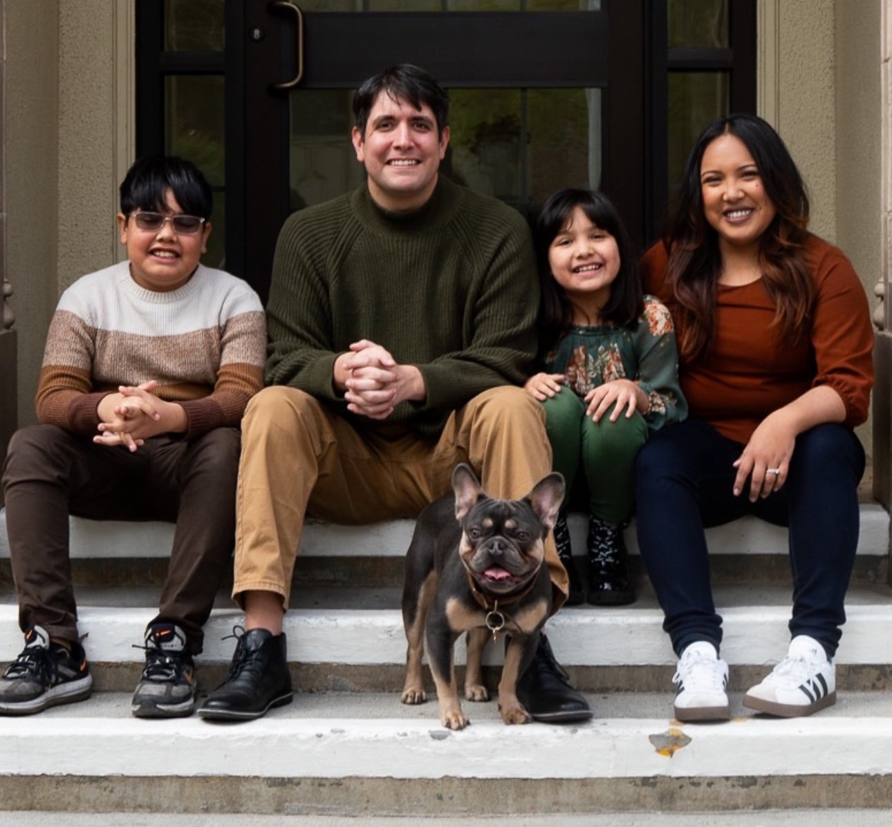 Efrain Garcia and family